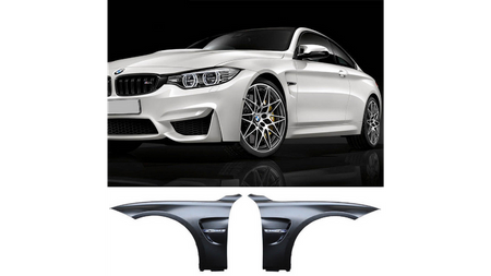 Błotniki BMW 3 F30 F31 Przód Black