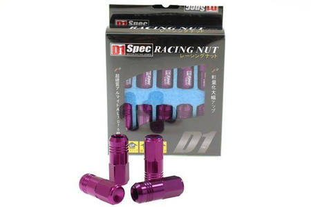 Wheel lug nuts D1Spec Replica EW M12x1,25 Purple