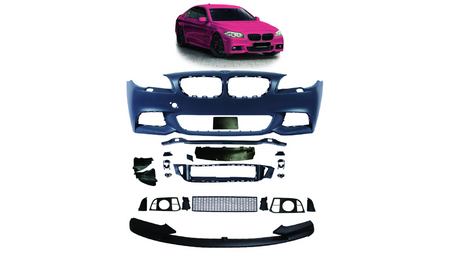 Bumper BMW 5 F10 F11 Facelift Front SRA