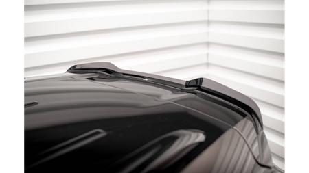 Spoiler Cap Porsche Cayenne II Gloss Black