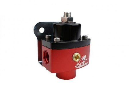 Aeromotive Fuel pressure regulator SS Carburetor 750HP ORB-06 Red/Black