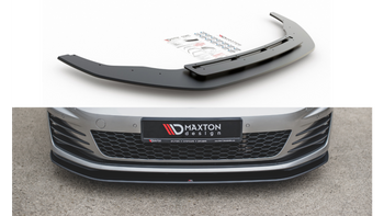 Splitter Volkswagen Golf 7 GTI Front Racing Durability Red