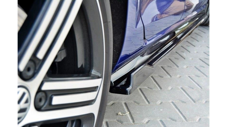 Dokładka Volkswagen Golf 7 Facelift R Progi v.1 Gloss Black