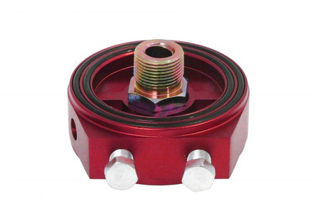 Oil filter adapter Turboworks Red