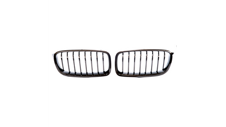 Grill BMW 3 F30 F31 pojedyncze żeberka Carbon Look