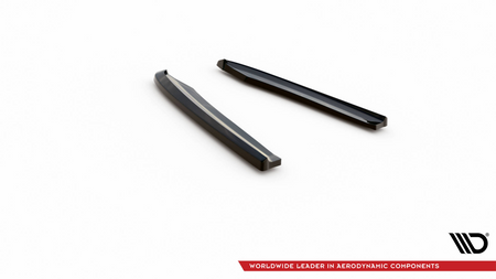 Splitter Audi S8 D4 Rear Side Gloss Black