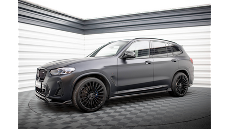 Dokładka BMW X3 G01 Facelift M-Pack Progi Gloss Black