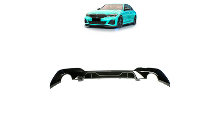 Diffuser BMW 3 G20 G21 Rear Gloss Black