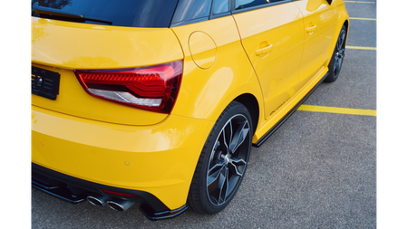 Diffuser Audi S1 8X Side Skirts Gloss Black