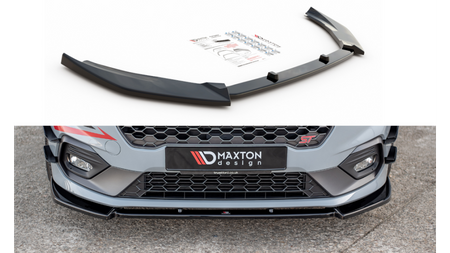 Splitter Ford Fiesta VIII ST ST-Line Front v.7 Gloss Black