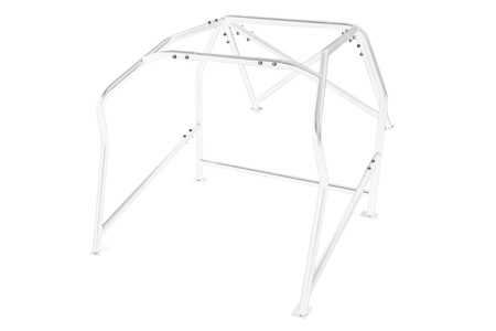 Bolt-in Roll Cage Honda Civic VI HB EK White