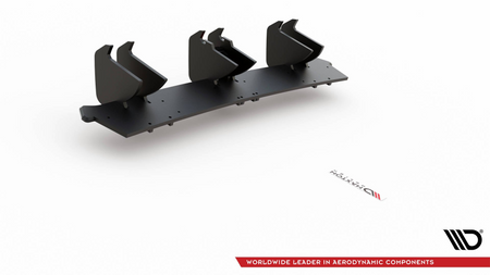 Dyfuzor Volkswagen Golf 8 GTI Tył Racing Durability v.2 Black-Red