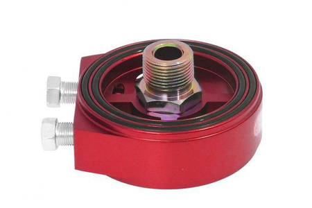 Oil filter adapter Turboworks Red