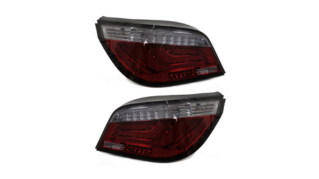 Lampy BMW 5 E60 Tył LED Red-Smoke