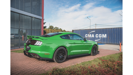 Dokładka Ford Mustang VI GT Facelift Progi Street Pro v.2 Black-Red