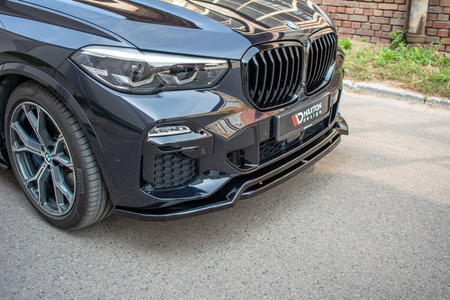 Splitter BMW X5 G05 M-pack Front Gloss Black