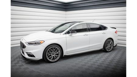 Diffuser Ford Mondeo V Facelift Fusion II Facelift Side Skirts Street Pro Black + Gloss Flaps