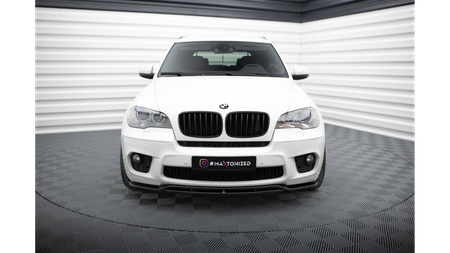 Splitter BMW X5 E70 Facelift M-Pack Front Gloss Black