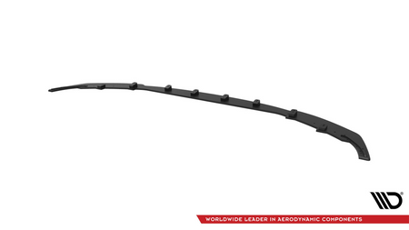 Splitter BMW 2 G87 M-Pack Front Pro v.1 + flap Black