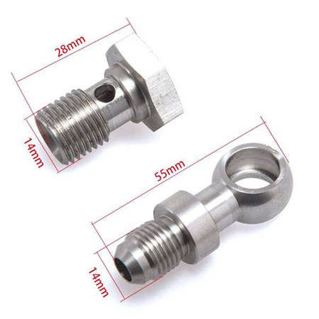 Banjo Bolt Kit M10x1.5 mm to AN6