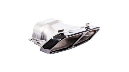 Exhaust Tail Pipes Black suitable for MERCEDES A-Class (W176) CLA (C117, X117) GLA-Class (X156) 2012-2018