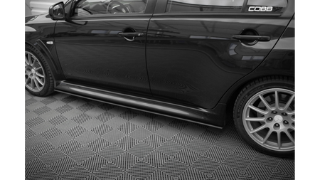 Dokładka Mitsubishi Lancer EVO X Progi Street Pro Black