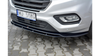 Splitter Ford Transit Custom I Facelift Front Gloss Black
