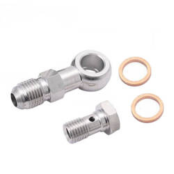 Banjo Bolt Kit M12x1.5 mm to 6AN with 2.5mm Restrictor