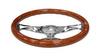 Steering wheel 380mm Wood 