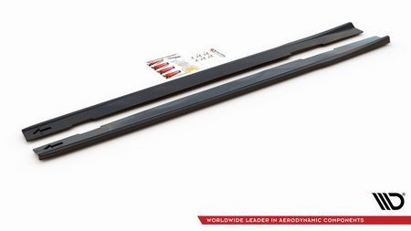 Diffuser Mercedes-Benz CLA 35 45 C118 Side Skirts Gloss Black