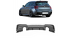 Diffuser BMW 1 F20 F21 Rear Matt Black