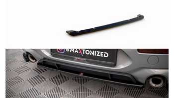 Splitter Mini Cooper Clubman John Cooper Works F54 Rear Central Gloss Black