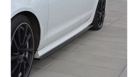 Diffuser Audi A6 C7 S-Line Side Skirts Gloss Black