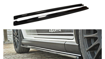 Diffuser Fiat Grande Punto Abarth Side Skirts Gloss Black