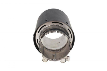 Końcówka tłumika 101mm wejście 63 mm Carbon Mat