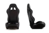 Racing seat MONZA PVC Black