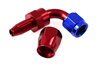 Reusable swivel hose end 90deg AN12