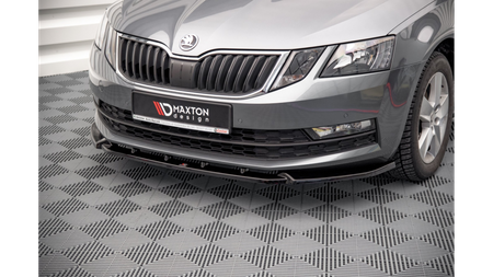 Splitter Skoda Octavia III Facelift przód v.1 Gloss Black