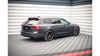 Splitter Volvo V90 II Rear Central with Diffuser v.1 Gloss Black