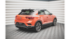 Diffuser Volkswagen T-Roc Rear Street Pro Black