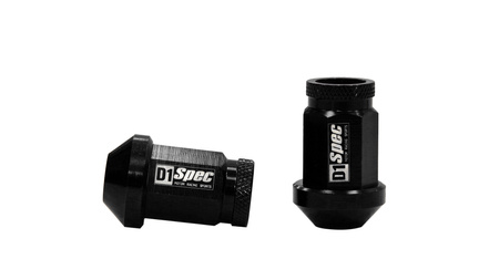 Wheel lug nuts D1Spec Replica 40mm M12x1,25 Black