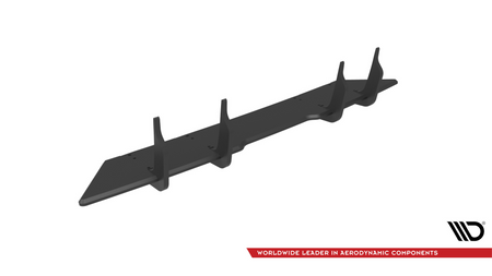 Diffuser Mercedes-Benz C W205 C43 Facelift Rear Street Pro Black-Red