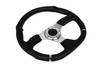 Steering wheel Pro 350mm offset:0mm Leather Black