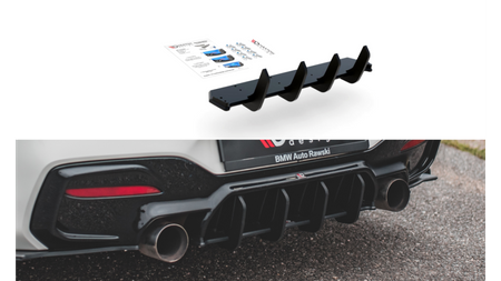 Racing Durability Rear Diffuser V.4 BMW M140i Black