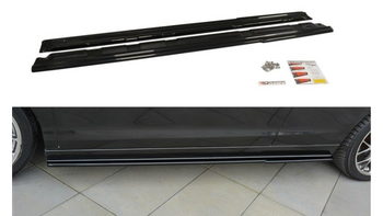 Diffuser Renault Laguna III Side Skirts Gloss Black