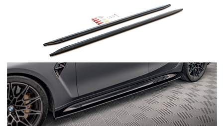 Diffuser BMW 3 G80 M-Pack Side Skirts v.1 Gloss Black