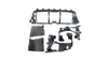 Diffuser Mercedes-Benz GLE V167 Rear Silver