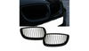 Grill BMW 3 E92 E93 pojedyncze żeberka Gloss Black