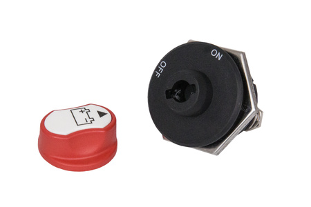 Włącznik główny prądu hebel mini 52V DC 150A 38mm