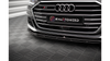 Splitter Audi A8 D5 S-Line Front v.1 Gloss Black